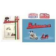 AD-76515MJ 1/64 フィギュアセット MOTOMANIA 6 [ダイキャストフィギュア]