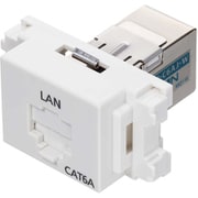 LANモジュラジャック （Cat.6A ジャックタイプ） LMJ-C6AJ-W
