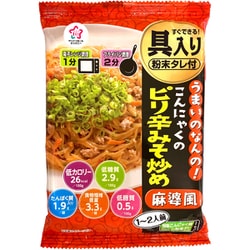 うまいのなんの！こんにゃくのピリ辛みそ炒め 麻婆風 149.4g