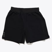 エンドレストレイル2in1ショーツ M Endless Trail 2in1 Short AE0612 010 Black Lサイズ [ランニングウェア ショートパンツ メンズ]