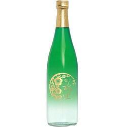 越乃梅里 純米吟醸 グリーングラデーション 16度 720ml [日本酒]