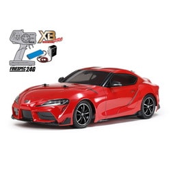 美品　タミヤ　1/10 完成済ラジコン XB トヨタ　スープラ　ホワイト　絶版品 美品 タミヤ 1/10 完成済ラジコン XB トヨタ スープラ ホワイト