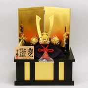 兜飾り 兜収納飾り 雅5号兜 コンパクト 雄山作 産地岩槻 Koei-501208-B