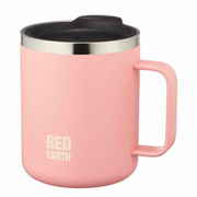 マグカップ フタ付き 370ml RED EARTH ステンレス サーモンピンク REA-2503