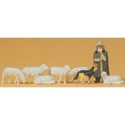 14160 1/87羊/羊飼い/犬 [鉄道模型用レイアウト用品]