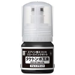 互換リサイクルインク エプソン タケトンボ TAK-PB フォトブラック（染料） ECI-ETAK-PB
