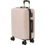 スーツケース 旅行日数目安:1~2泊 35L TSAロック搭載 機内持ち込み可 キルティングキャリーケース ベージュ CM12-4-00025 BE Sサイズ