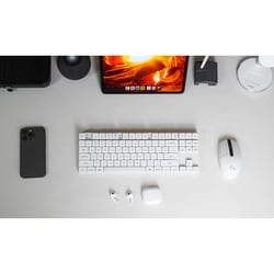 Keychron K1 SE White LED(茶軸)K1SE-A3Z-US Amazon.com: Keychron K1 SE, 87 Keys Ultra-Slim Wireless