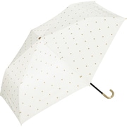 日傘 折りたたみ傘 晴雨兼用 Wpc. 遮光ゴールドプチハート ミニ 50cm 手開き式 完全遮光・完全UVカット801-13046-102 OF