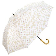 日傘 晴雨兼用 Wpc. クッカ 58cm 手開き式 完全遮光・完全UVカット 遮光パターンズプリント PPAL-288-101 クッカベージュ