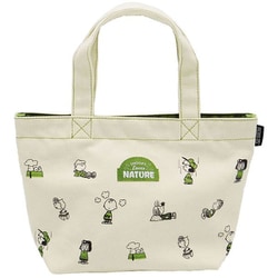 184535-23 PEANUTS ミニトート SNOOPY Ｌoves NATURE [キャラクターグッズ]