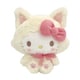 184191-23 サンリオキャラクターズ ふわくた ぬいぐるみ パステルにゃんこ シリーズ ハローキティ [キャラクターグッズ]