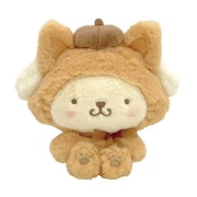 184221-23 サンリオキャラクターズ ふわくた ぬいぐるみ パステルにゃんこ シリーズ ポムポムプリン [キャラクターグッズ]
