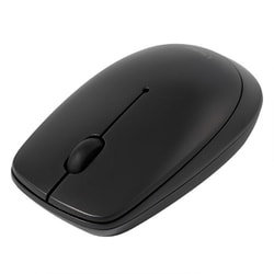 無線3ボタンBlueLEDマウス ブラック MUS-RKT209BK