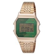 Classic Digital TIMEX 80 (タイメックス80) ローズゴールド グリーン 正規品 1年保証 TW2V19700