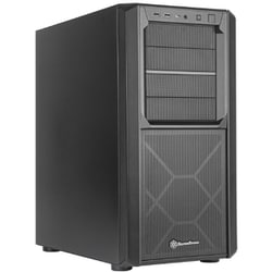 SilverStone ミドルタワーケース SETA D1 SST-SED1-B