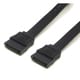 SATA3ケーブル 黒 ラッチなし 30cm SS-SAFC-SS03K