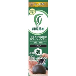 利尻炭酸カラーシャンプー ブラック [シャンプー]