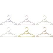 ベビー&キッズハンガー 12本組(6色×各2本)