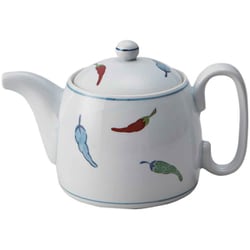 急須 400ml 赤絵唐辛子 T-930663