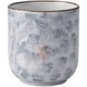 寿司湯呑み 300ml 墨小花 T-930717