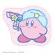 星のカービィ カービィ・スイートドリームス ダイカットミニタオル C. ドライヤータイム [キャラクターグッズ]