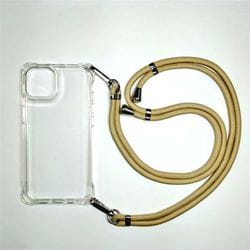 AIC22-SH14CM [ショルダー付ケース iPhone 14用 キャメル]