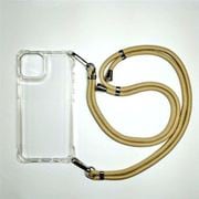 AIC22-SH14CM [ショルダー付ケース iPhone 14用 キャメル]