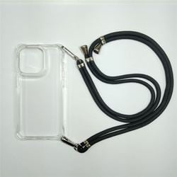 AIC22-SH14PBK [ショルダー付ケース iPhone 14 Pro用 ブラック]
