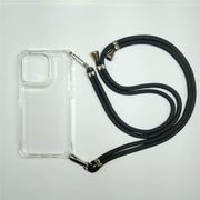 AIC22-SH14PBK [ショルダー付ケース iPhone 14 Pro用 ブラック]