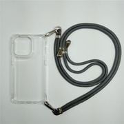 AIC22-SH14PGY [ショルダー付ケース iPhone 14 Pro用 グレー]