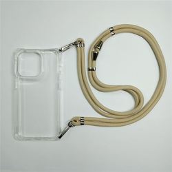 AIC22-SH14PCM [ショルダー付ケース iPhone 14 Pro用 キャメル]
