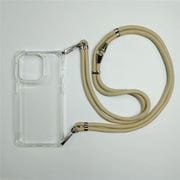AIC22-SH14PCM [ショルダー付ケース iPhone 14 Pro用 キャメル]