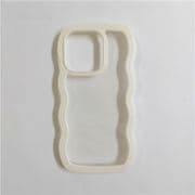 AIC22-MC14WH [mocoフレームケース iPhone 14用 ホワイト]