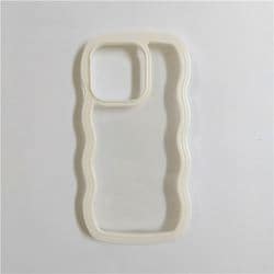 AIC22-MC14PWH [mocoフレームケース iPhone 14 Pro用 ホワイト]