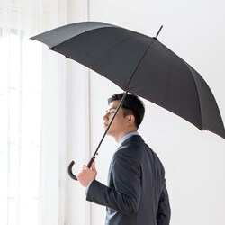 ヨドバシ.com - 中谷 長傘 紳士 ステッチ合皮手元 70cm ジャンプ