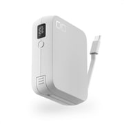 モバイルバッテリー SMARTCOBY Pro CABLE C 10000mAh 着脱可ケーブル内蔵 USB-C×2 ホワイト SMARTCOBYPRO-35W-CABLE-C-WH