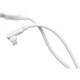 シリコンケーブル L字型 USB-C to Lightning 1m ホワイト CIO-SLL30000-CL1-WH
