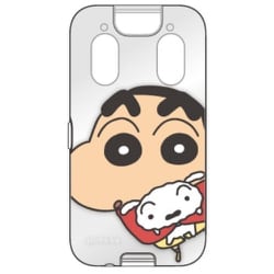 BCYS-49A [クレヨンしんちゃん キッズケータイ KY-41C用 ソフトケース しんちゃん＆シロ]