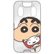 BCYS-49A [クレヨンしんちゃん キッズケータイ KY-41C用 ソフトケース しんちゃん＆シロ]