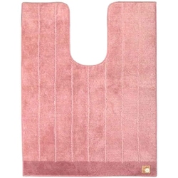 シャンフル トイレマット 105×80cm 幅広ロング ピンク