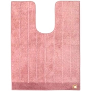 シャンフル トイレマット 105×80cm 幅広ロング ピンク