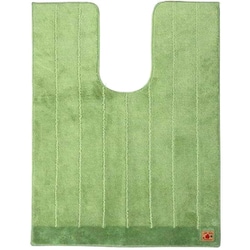 シャンフル トイレマット 105×80cm 幅広ロング グリーン