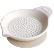 50201 [おろし器 しょうがおろし 陶磁器 日本製 シリコンシート付 ホワイト]