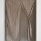 バリカンレースと二重のれん 85×150cm ブラウン