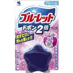 ブルーレット ドボン2倍 トイレタンク洗浄剤 ラベンダー 120g