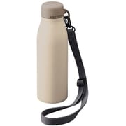 MOTTERU ショルダーサーモステンレスボトル 500ml オフホワイト MO-3011-044
