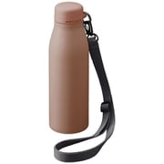 MOTTERU ショルダーサーモステンレスボトル 500ml スモークピンク MO-3011-030