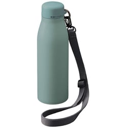 MOTTERU ショルダーサーモステンレスボトル 500ml スモークブルー MO-3011-034