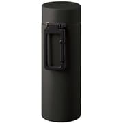 MOTTERU カラビナハンドルサーモボトル 250ml チャコールブラック MO-3013-009